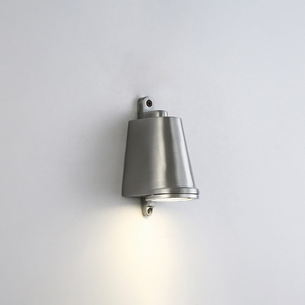 Ray aplică de perete industrială din metal, în formă de clopot, negru/gri/cupru/aluminiu