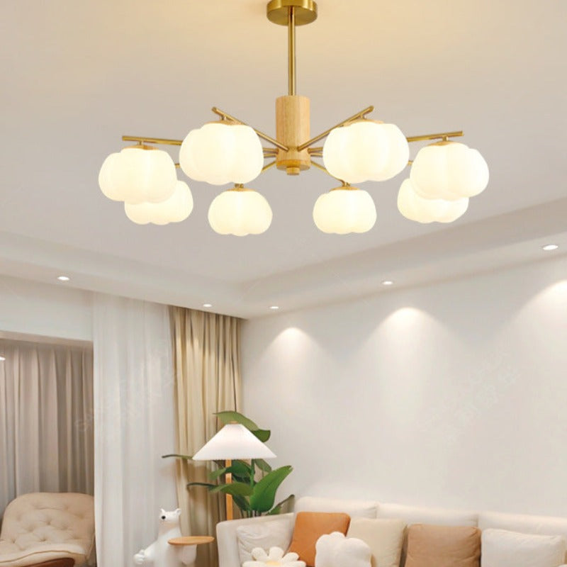 Arisha Creative LED metal lemn candelabru living