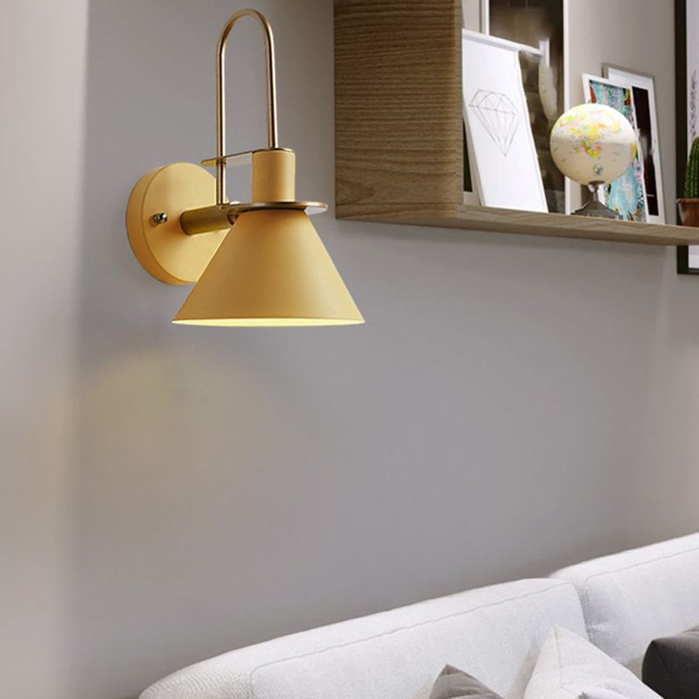 Valentina Vintage Horn formă metal aplică de perete pentru living/cameră de zi/baie, pentru dormitor