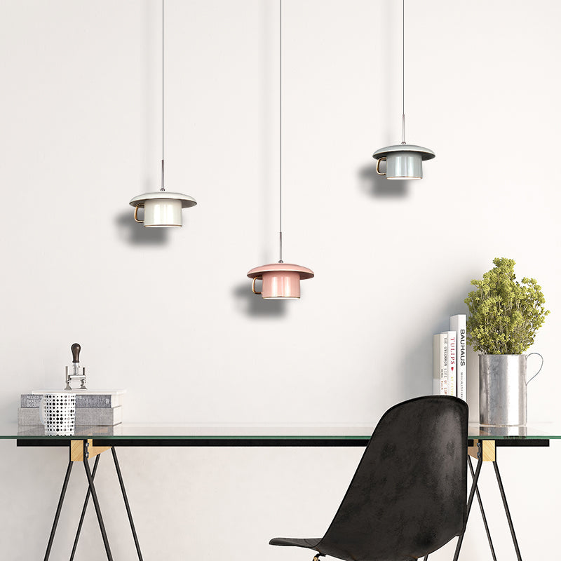 Valentina Urban Cup Ceramic LED lampă suspendată living