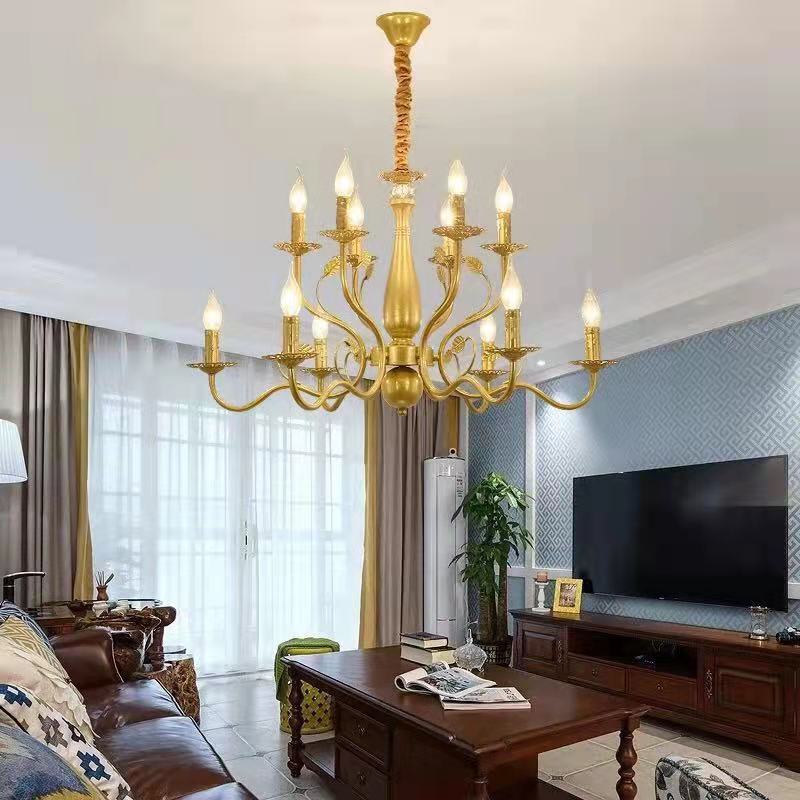 Silva candelabru din sticlă, rustic, pentru living și dormitor