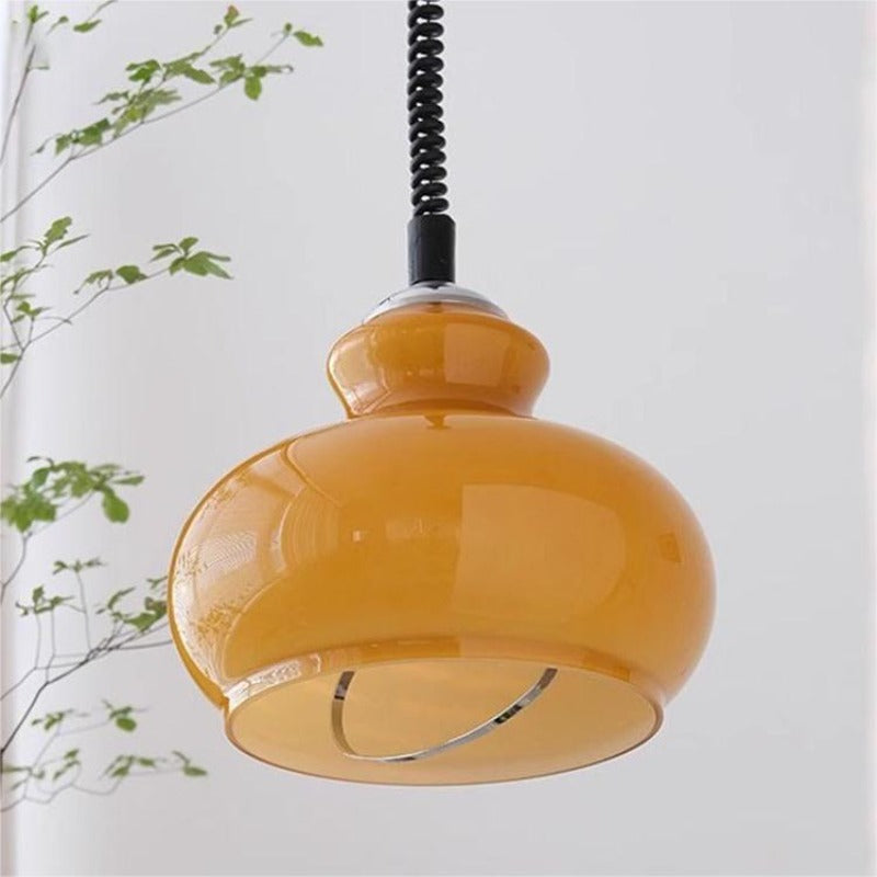 Valentina Retro Simplu lampă suspendată living Verde living