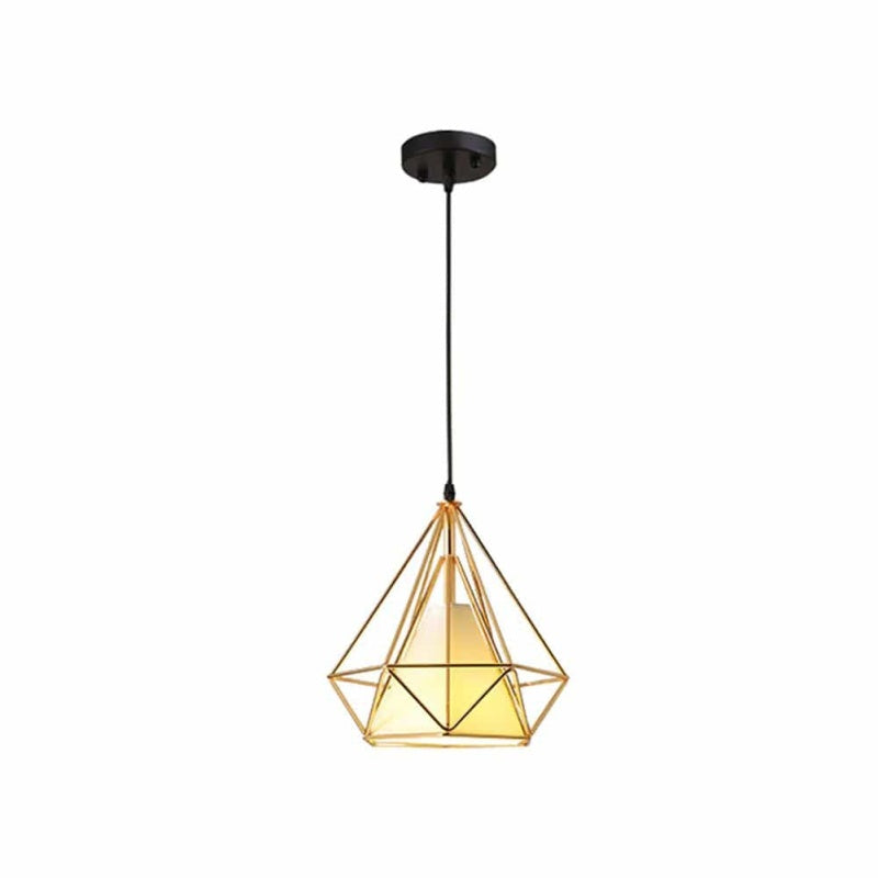 Arisha lampă suspendată industrială conică modernă cu iluminare caldă