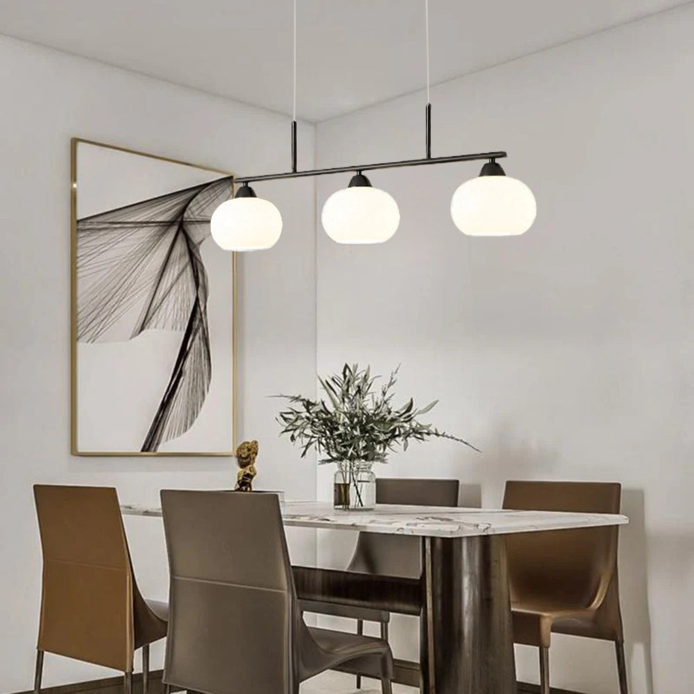 Valentina lampă suspendată modernă simplă în stil nordic, neagră/aurie
