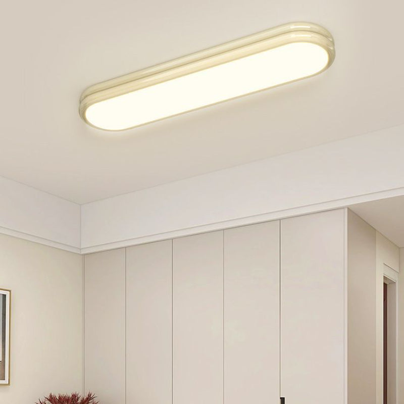 Arisha plafonieră aplicată LED modernă negru/galben/alb living