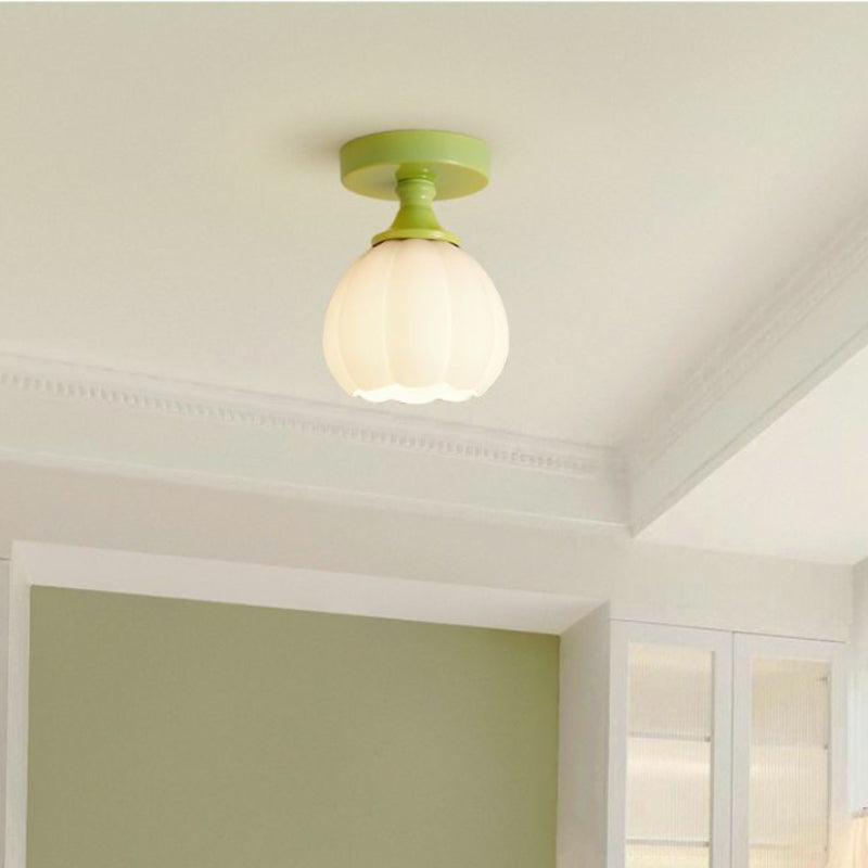 Arisha plafonieră aplicată Comfort Simplicity Cute LED din rășină pentru dormitor