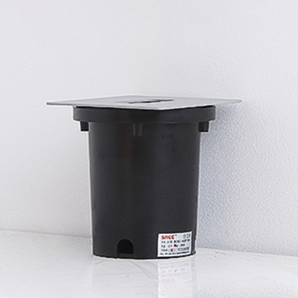 Ray modern metal Pătrat/Rund Lumina pentru Terasă/Scări pentru exterior, negru