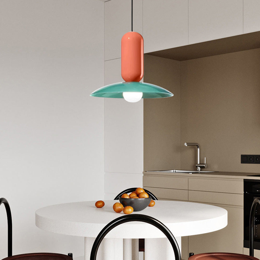 Valentina Nordic Creative Colorful lampă suspendată, metal