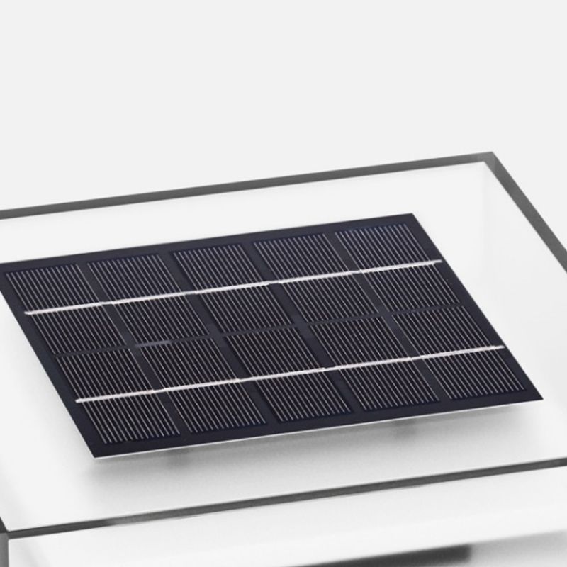 Ray lampă de perete pentru exterior modernă dreptunghiulară din metal solar, negru