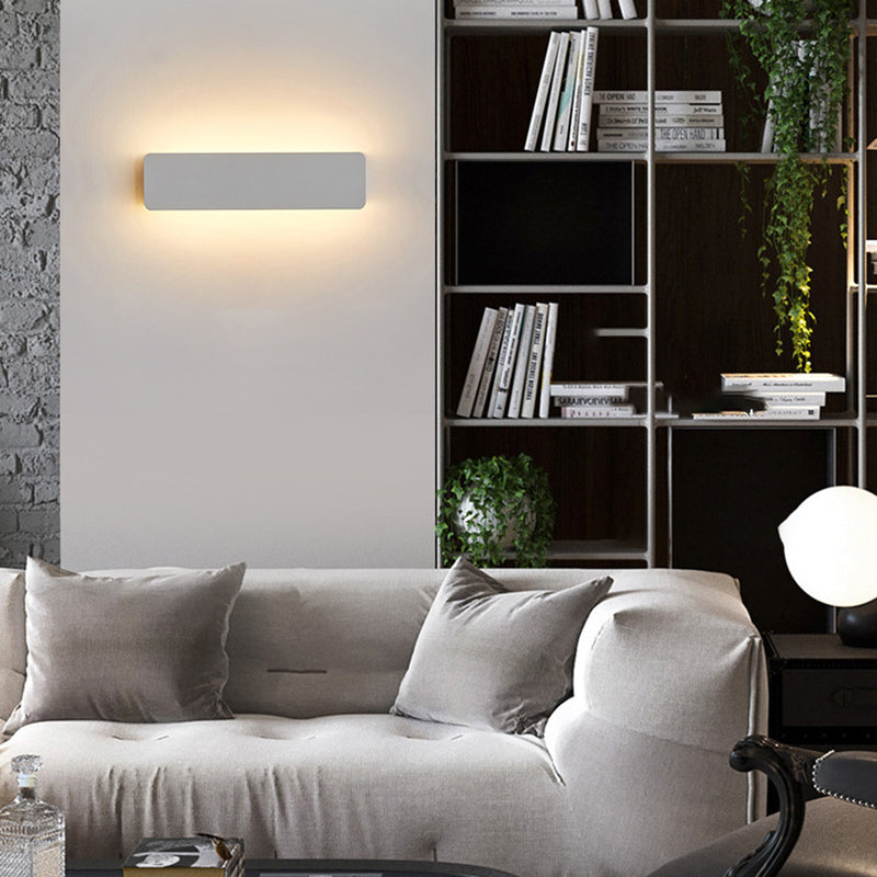 Arisha aplică de perete LED metal pentru interior cu Rotire, alb
