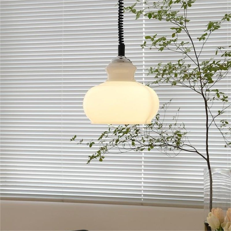 Valentina Retro Simplu lampă suspendată living Verde living