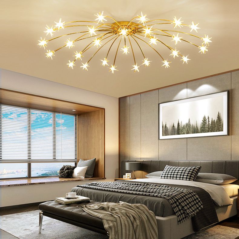 Arisha plafonieră aplicată Art Deco Starry