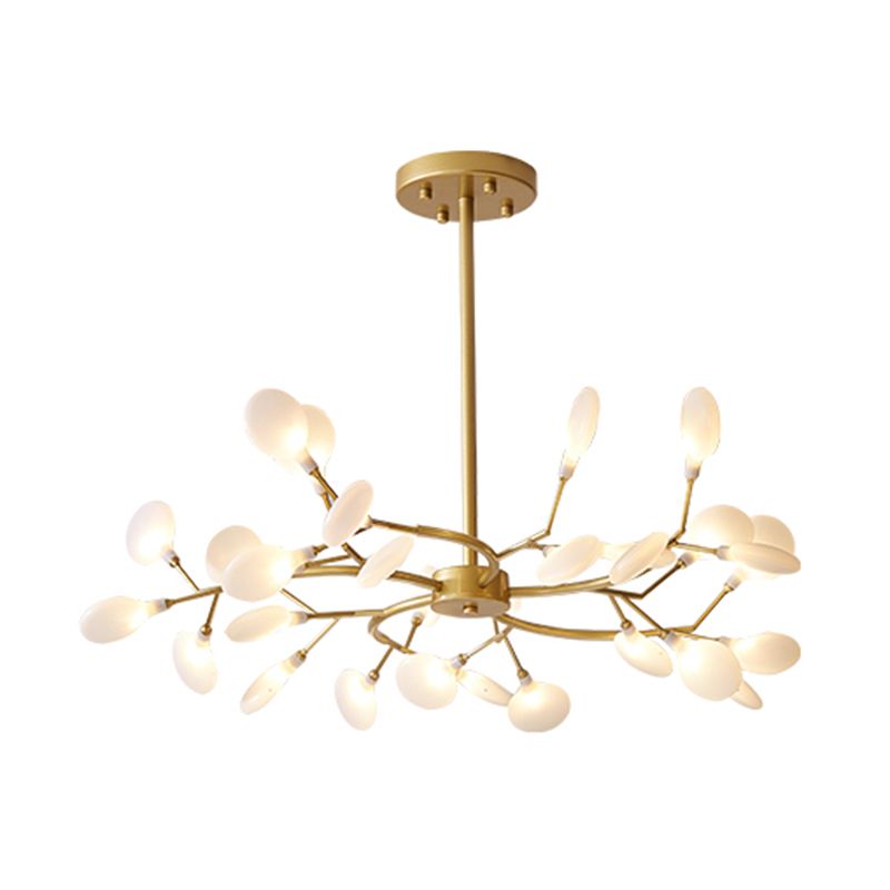 Olivia candelabru unic de ramură Art Deco Firefly Sputnik