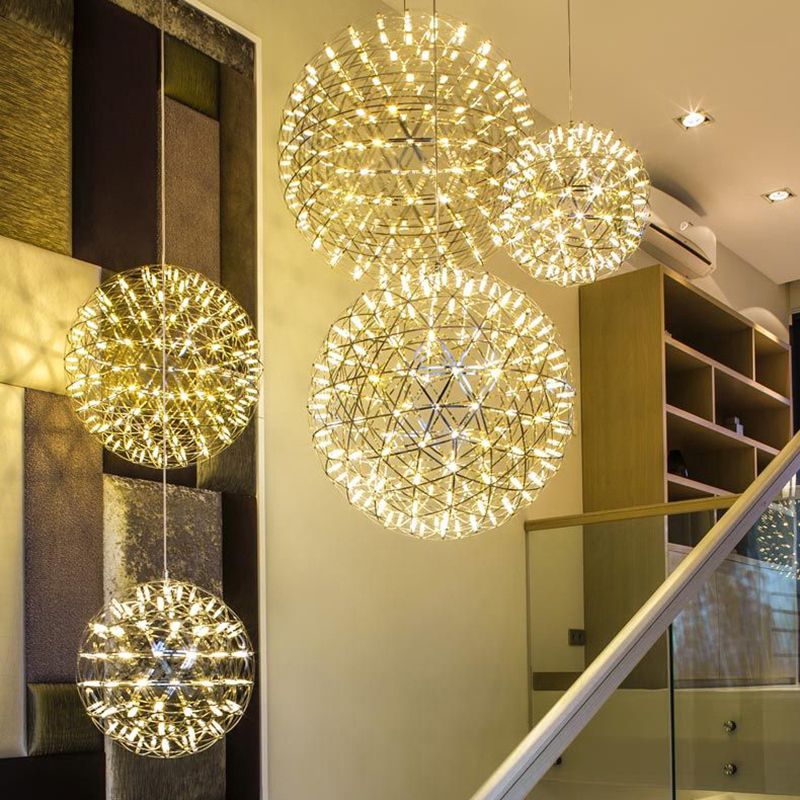Arisha Firework Art Deco Orbit abajur lampă suspendată