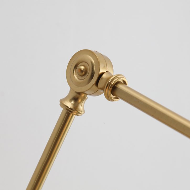 Arisha aplică de perete albă din ceramică și metal, modernă, în formă de tambur, reglabilă