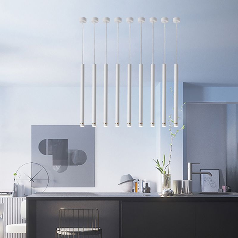 Arisha lampă suspendată, minimalistă, liniară, cilindrică