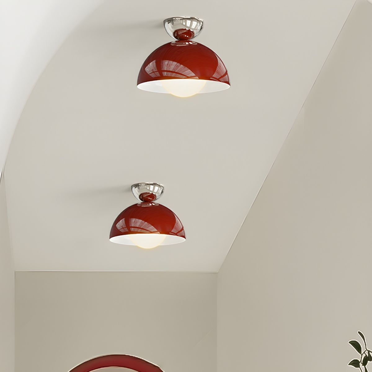Valentina plafonieră Aplicată modernă Simplă LED metal Balcon