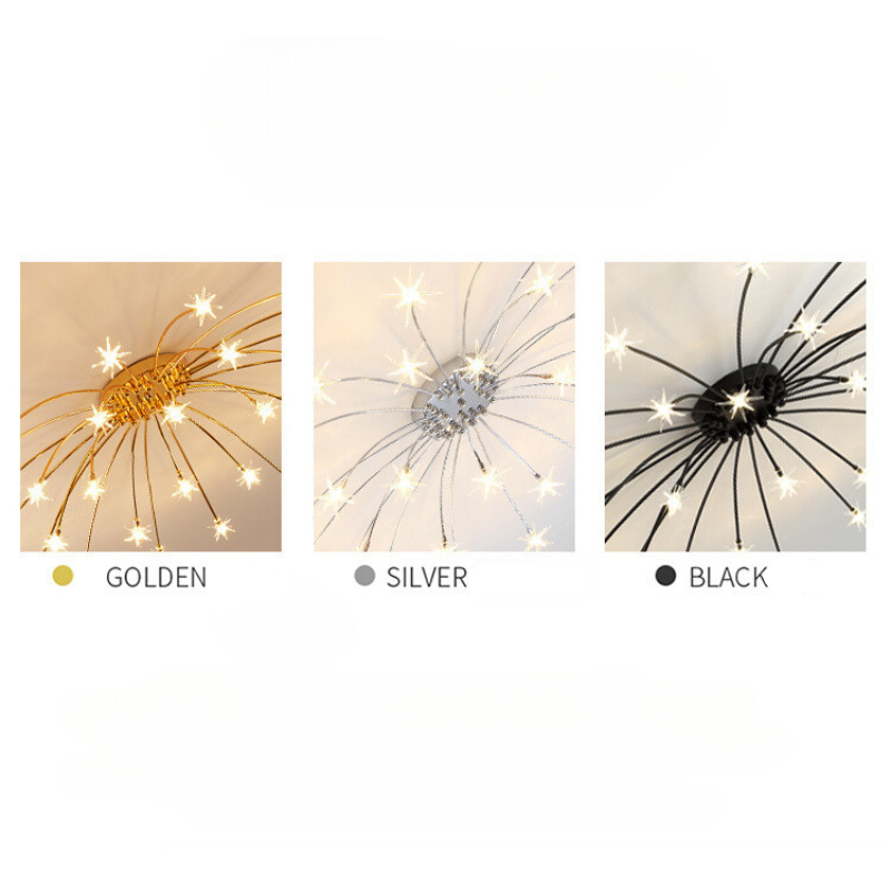 Arisha plafonieră aplicată Art Deco Starry