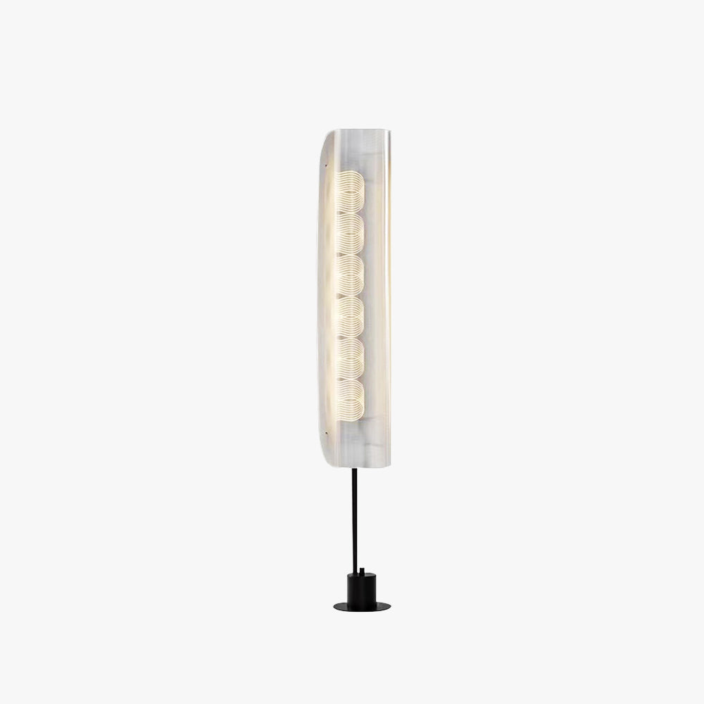 Salgado lampadar minimalist în Stil Nordic alb din metal și