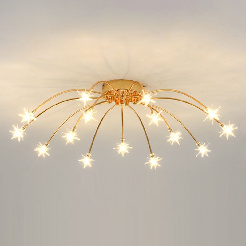 Arisha plafonieră aplicată Art Deco Starry