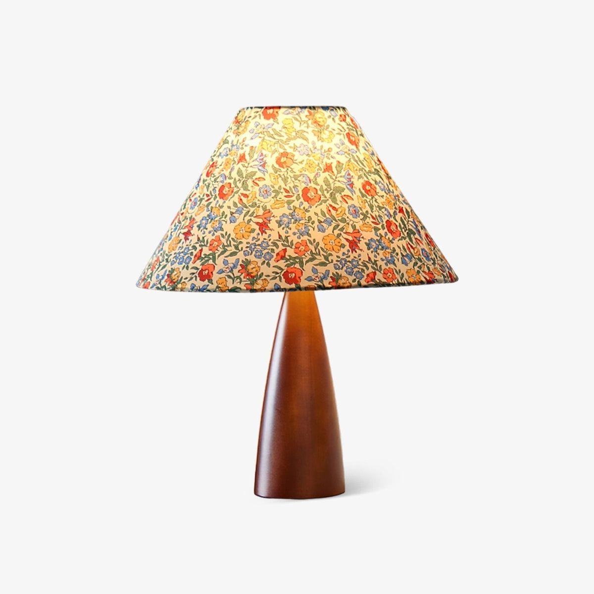 Ber lampă de masă vintage din lemn