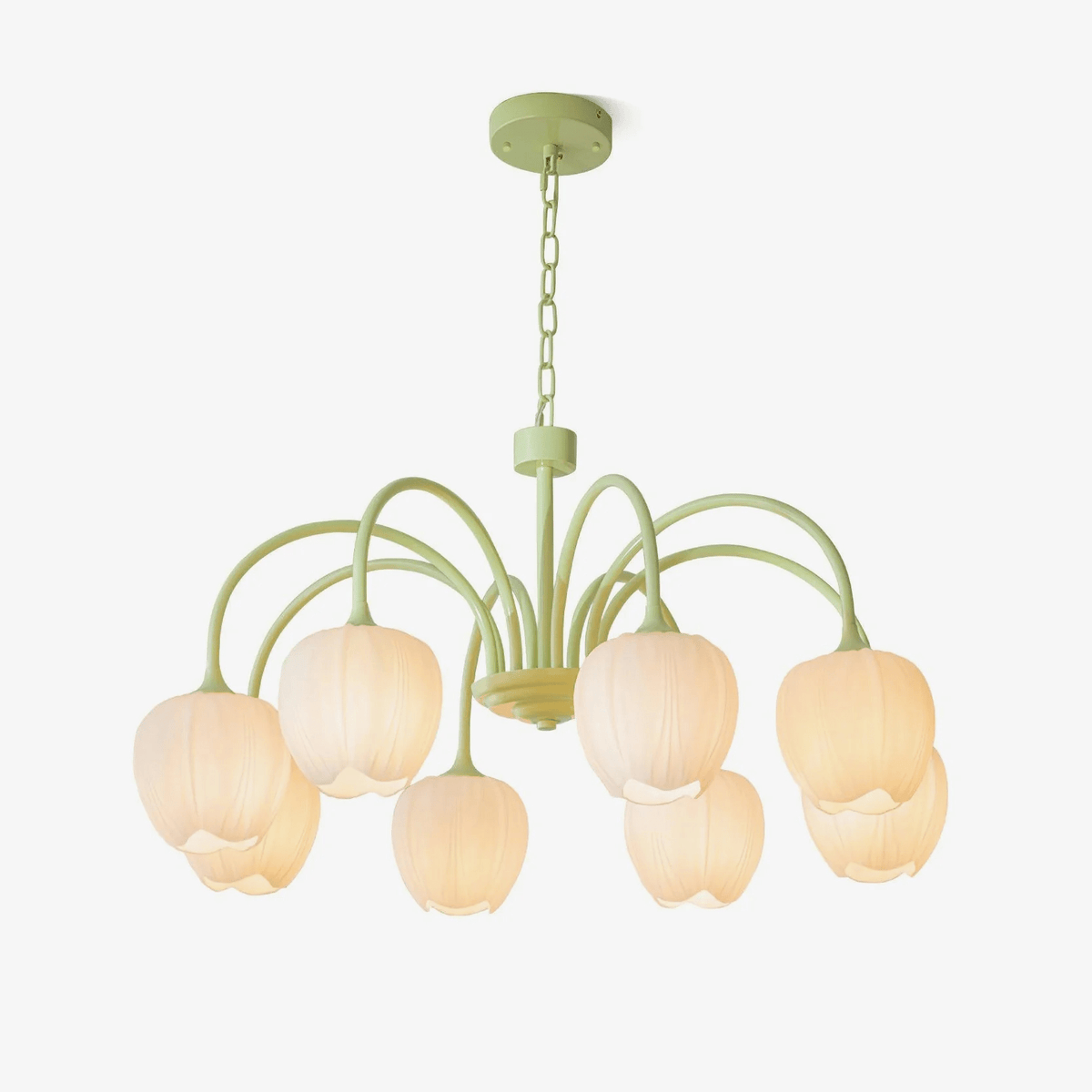 Candelabru Tulip Fresh din sticlă