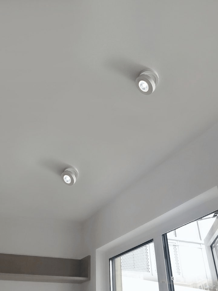 Kex lampă de tavan LED rotativă circulară reglabilă
