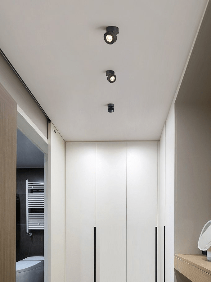 Kex lampă de tavan LED rotativă circulară reglabilă