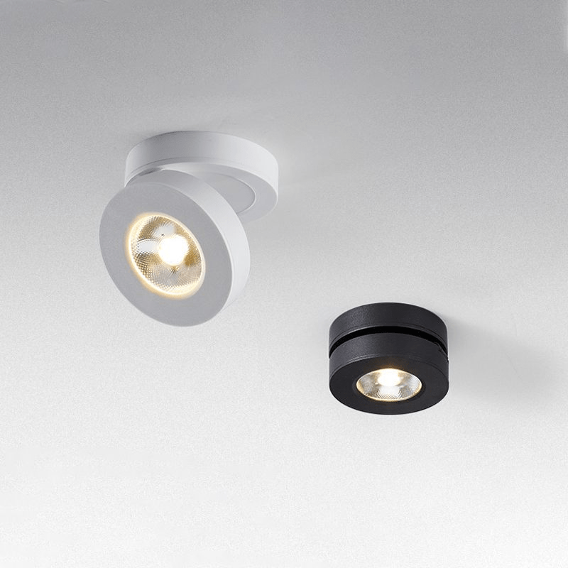 Kex lampă de tavan LED rotativă circulară reglabilă