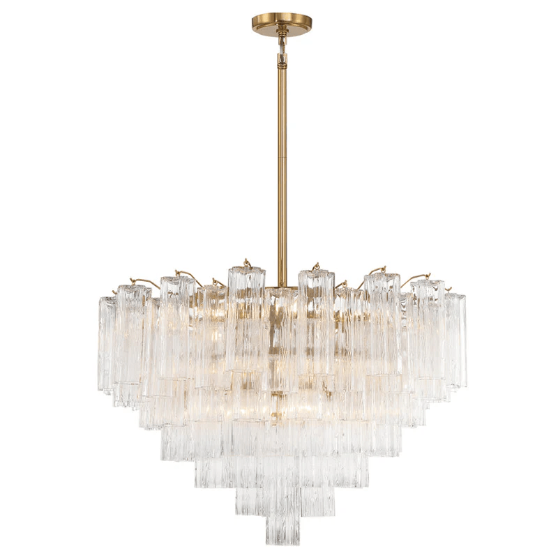 Bop candelabru Virella Tuburi din sticlă Murano Lux