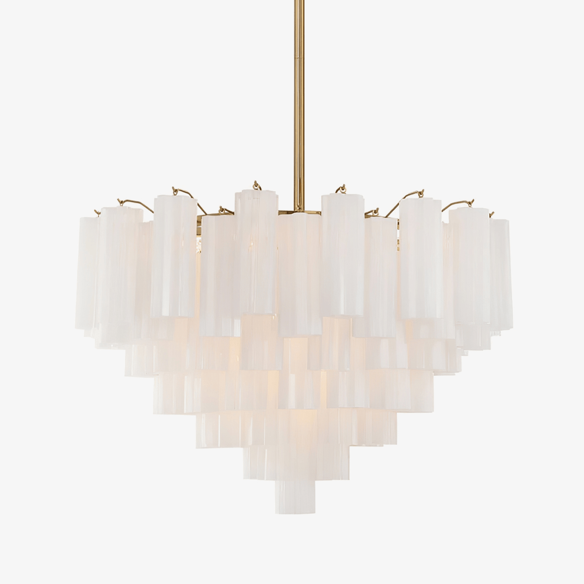 Bop candelabru Virella Tuburi din sticlă Murano Lux