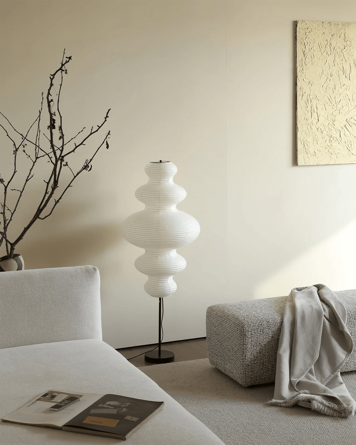 Vels lampadar Scandinavian din hârtie