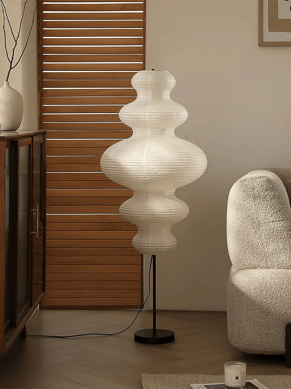 Vels lampadar Scandinavian din hârtie