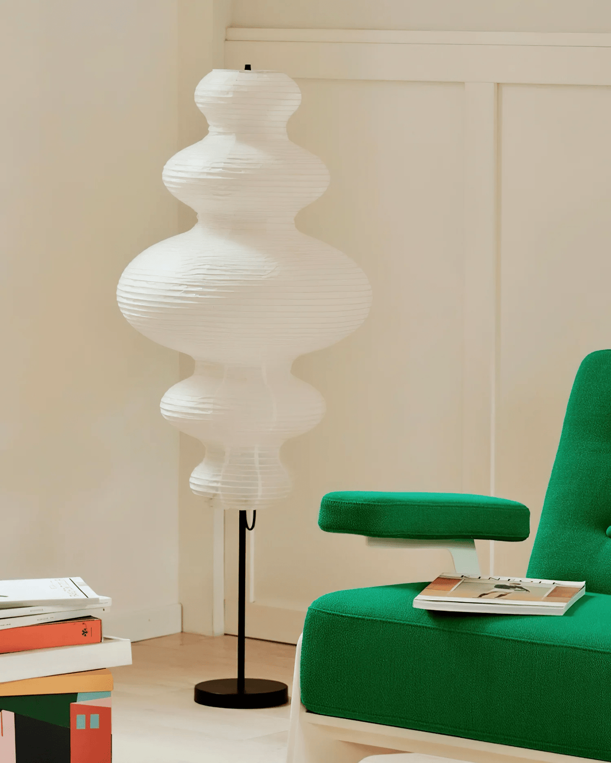 Vels lampadar Scandinavian din hârtie
