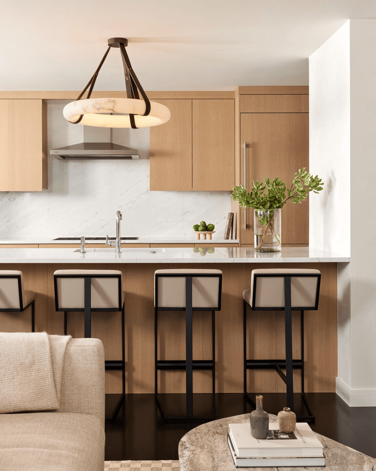 Tarys Candelabre alabastru Varianta cu Curea de Piele B