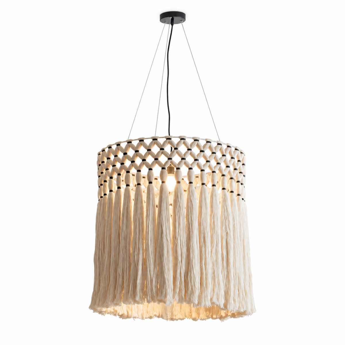 Ulmont lampă suspendată macrame tassel