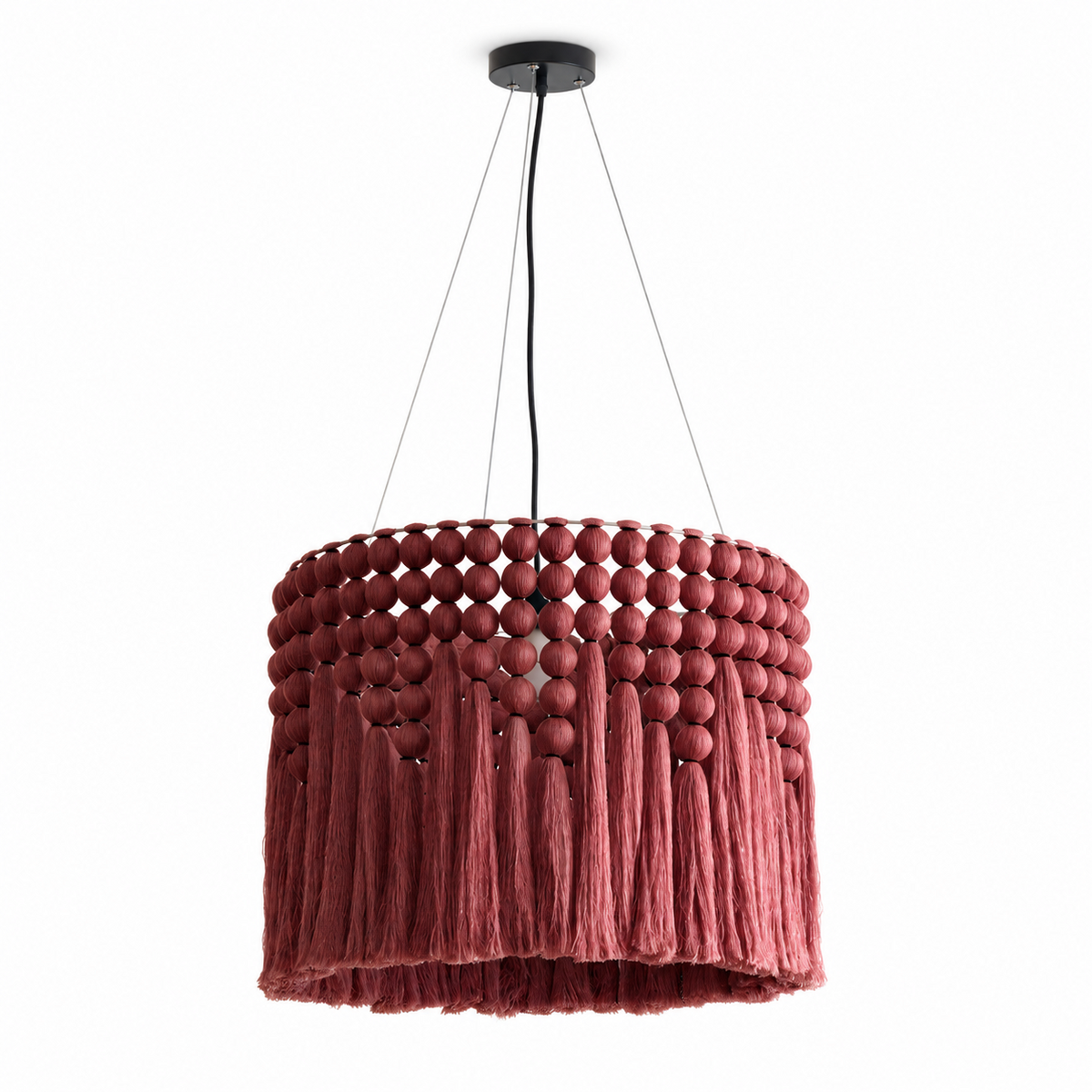 Verleigh lampă suspendată macrame tassel