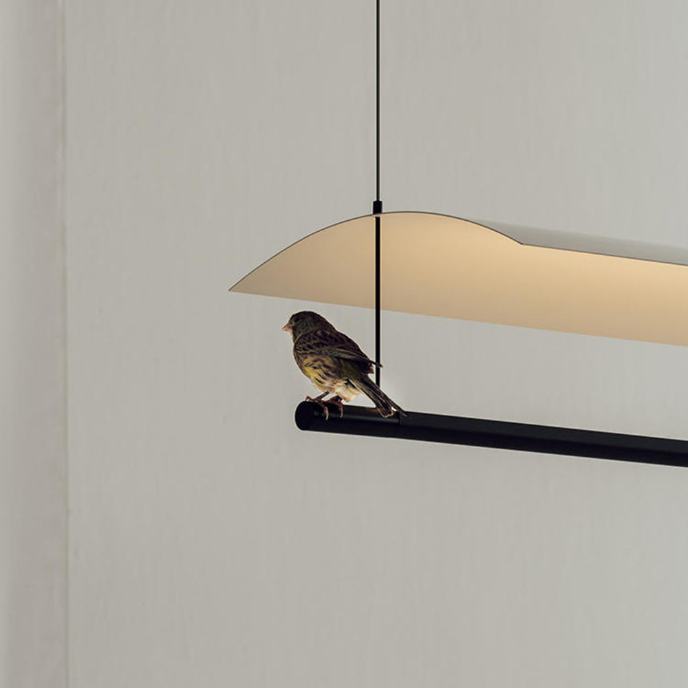 Arisha lampă suspendată minimalistă, liniară din metal