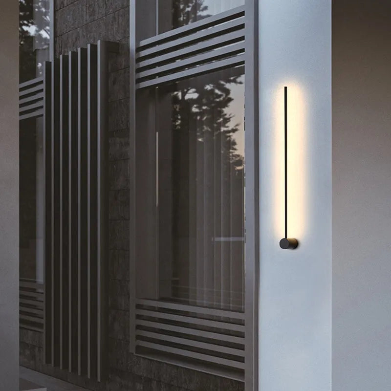 Arisha lampă de perete LED modern minimalist, negru