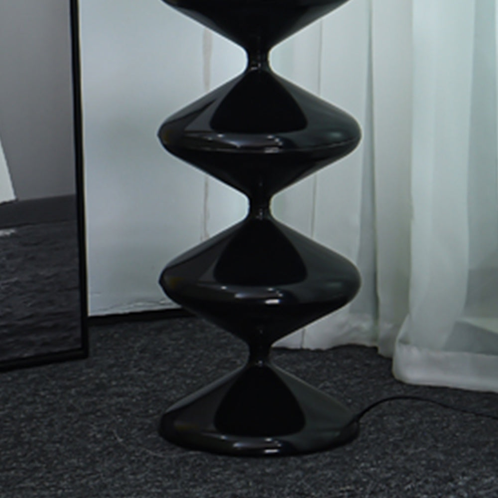 Salgado Bauhaus Gourd lampadar, negru/alb