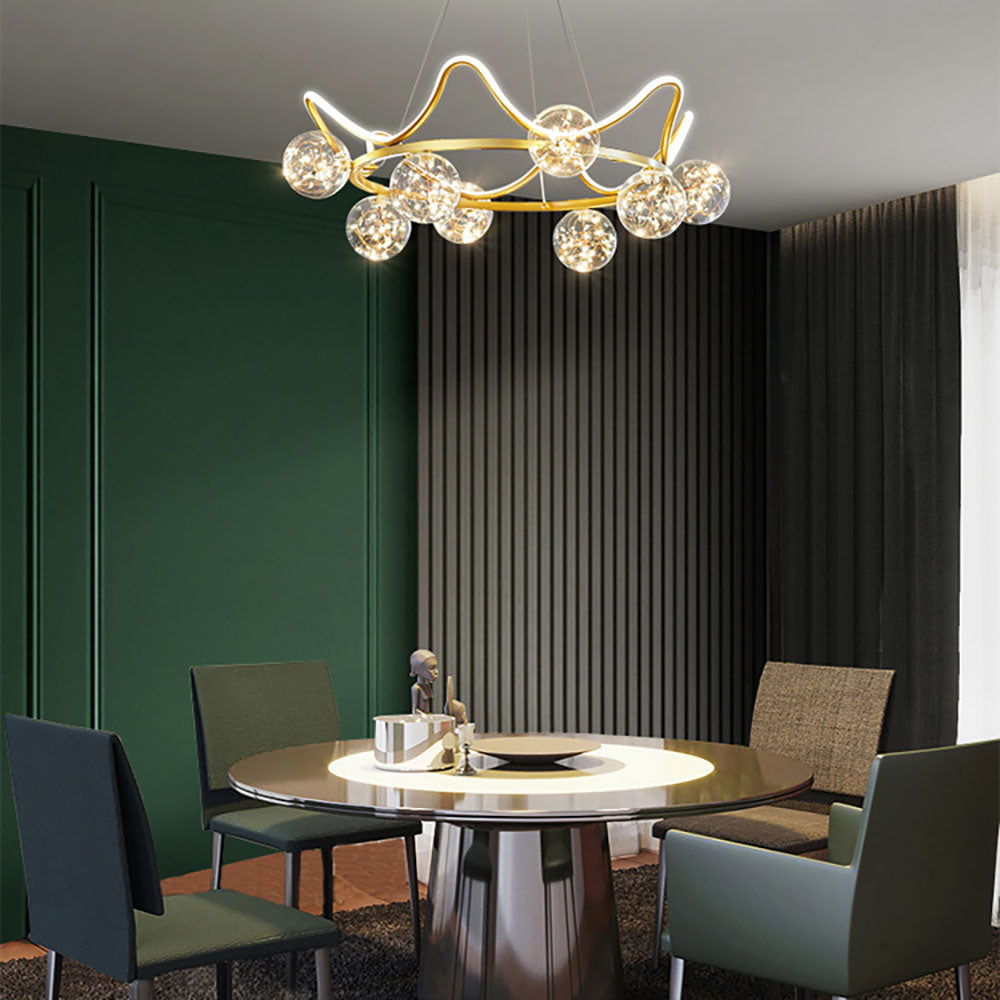 Arisha lampă suspendată Nordic Creative Star metal living/Restaurant