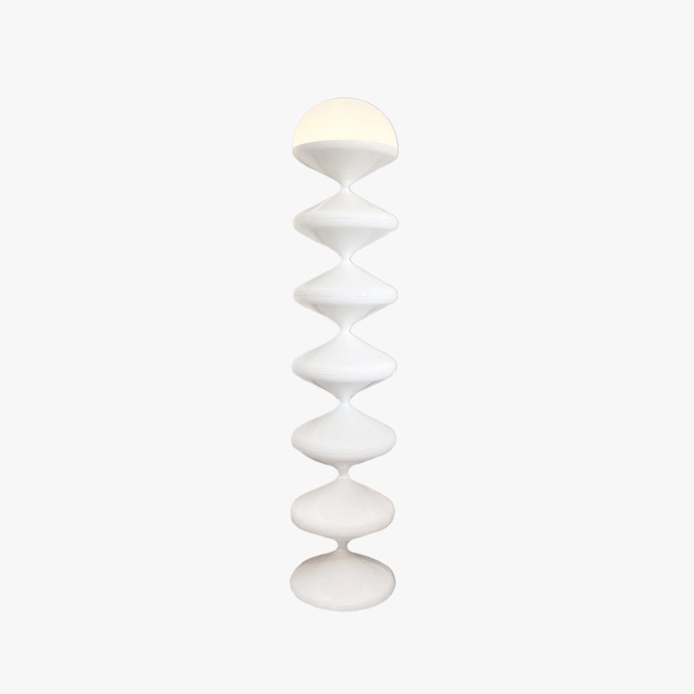 Salgado Bauhaus Gourd lampadar, negru/alb