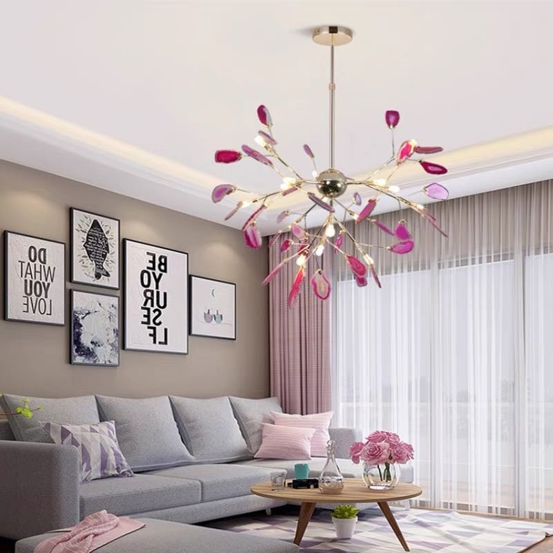 Aria Agate Creative Colourful candelabru dormitor/living