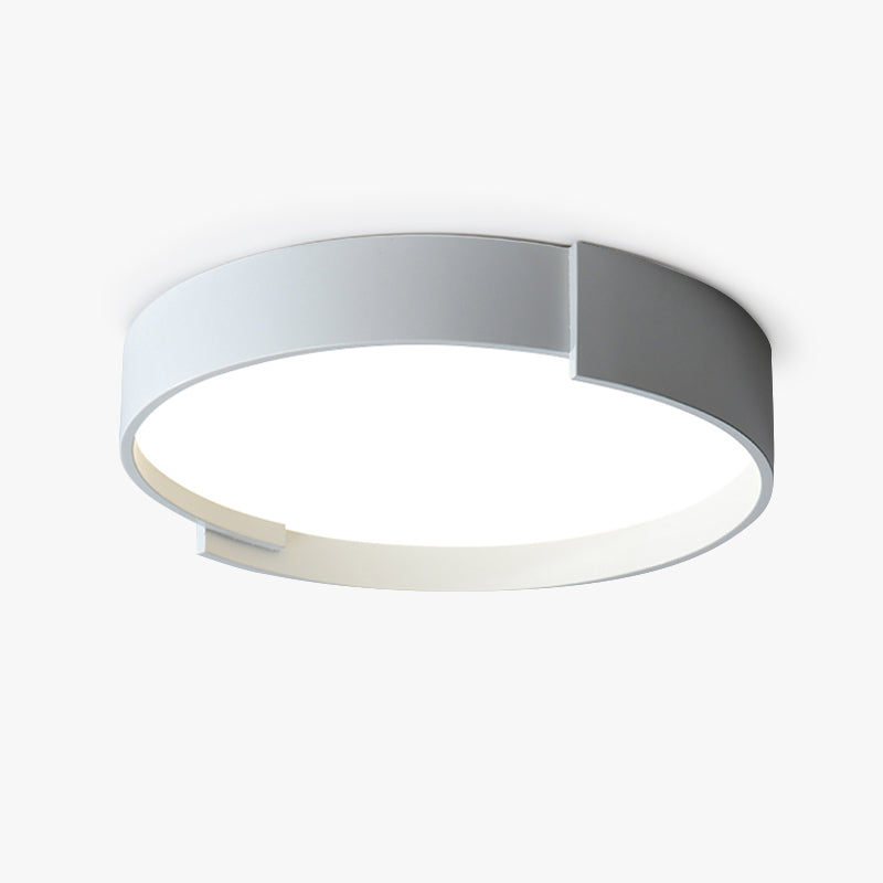 Arisha plafonieră aplicată modernă rotundă cu LED în două straturi