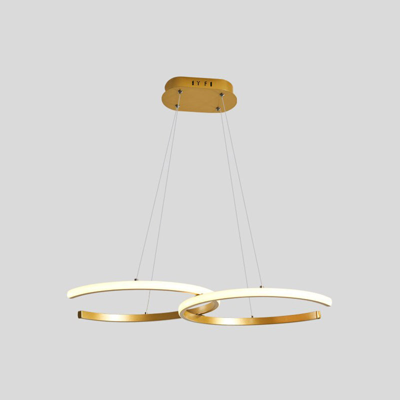 Arisha modern minimalist lampă suspendată, Double-C