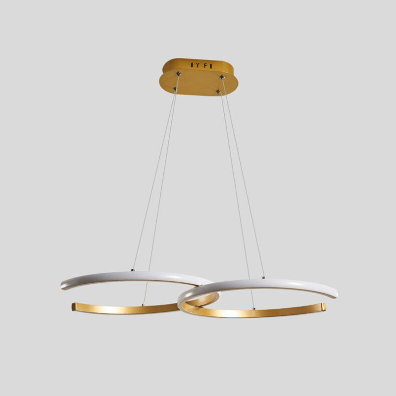 Arisha modern minimalist lampă suspendată, Double-C