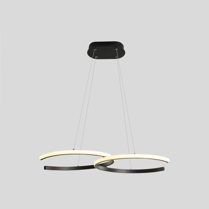 Arisha modern minimalist lampă suspendată, Double-C