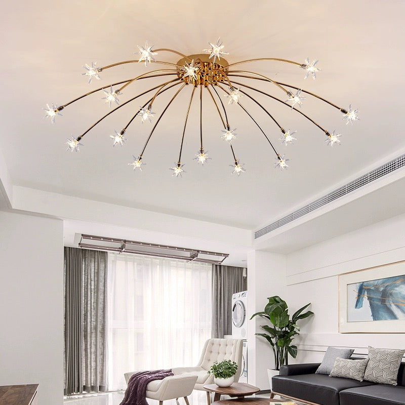 Arisha plafonieră aplicată Art Deco Starry