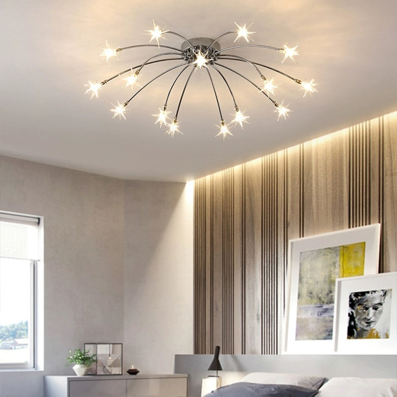 Arisha plafonieră aplicată Art Deco Starry