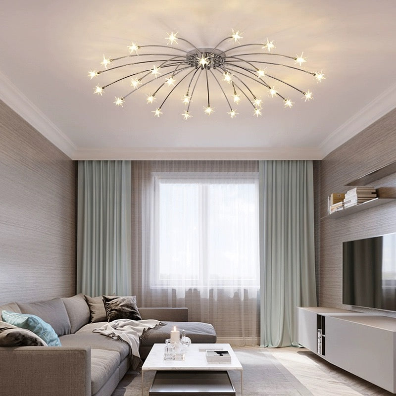 Arisha plafonieră aplicată Art Deco Starry